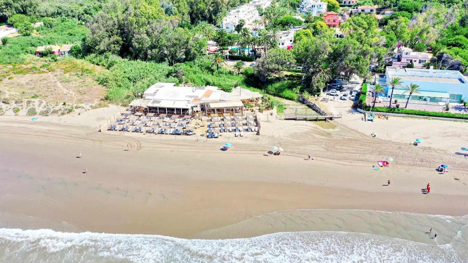 2033 Modern 3 Bed Large Terrace With Sun Loungers Lägenhet Marbella Spanien
